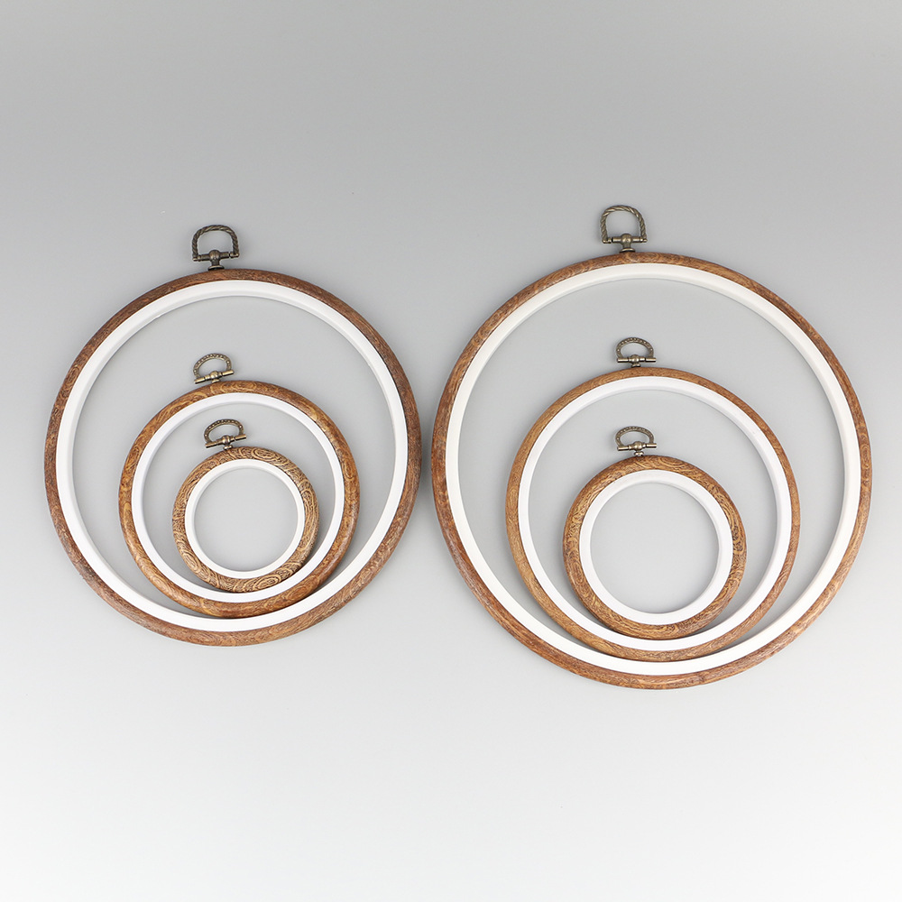 10pcs/Set 7.5-26cm Round Woode - огляд і ціна Embroidery Hoop Stand