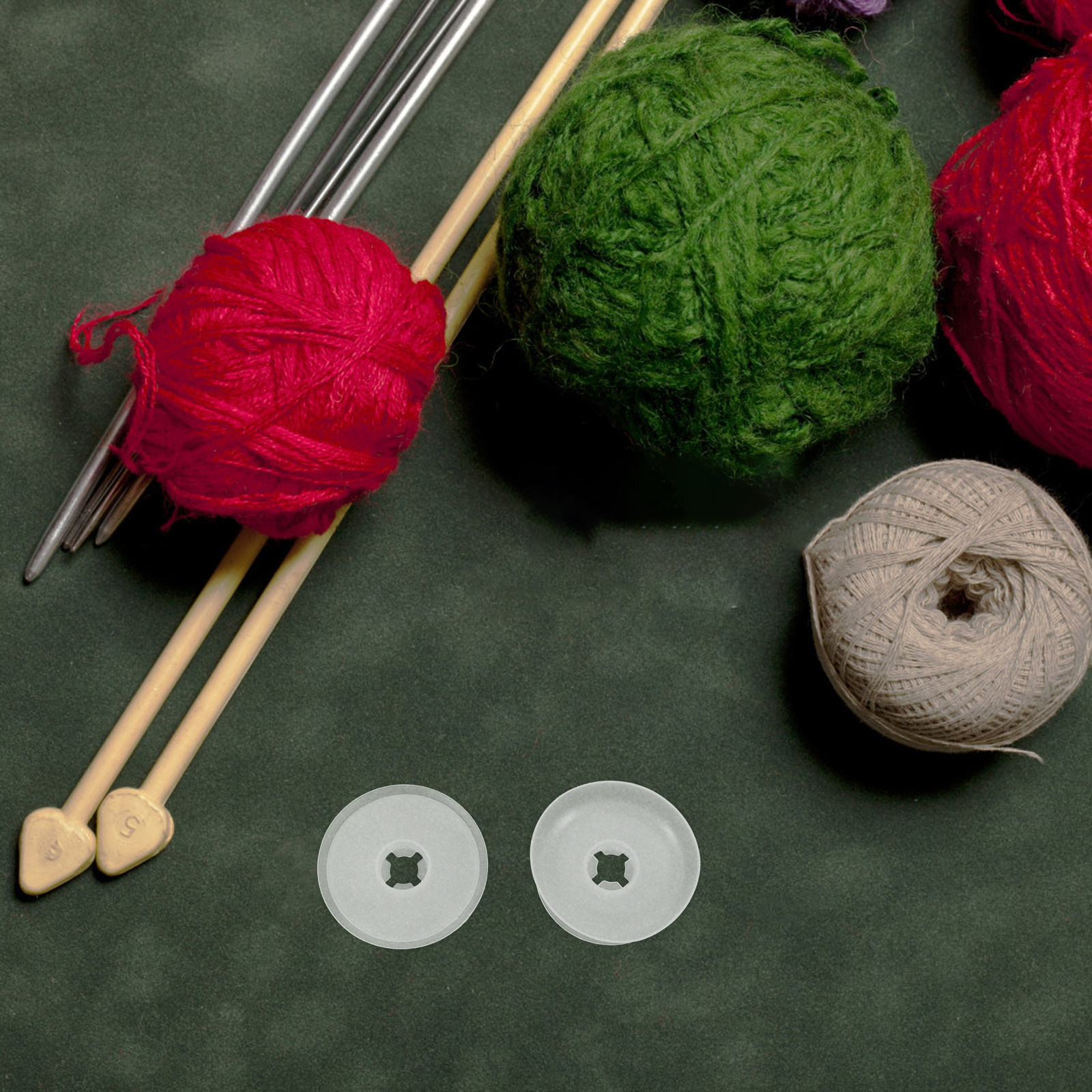 10Pcs Empty Bobbins for Thread - огляд і ціна Embroidery Handicraft