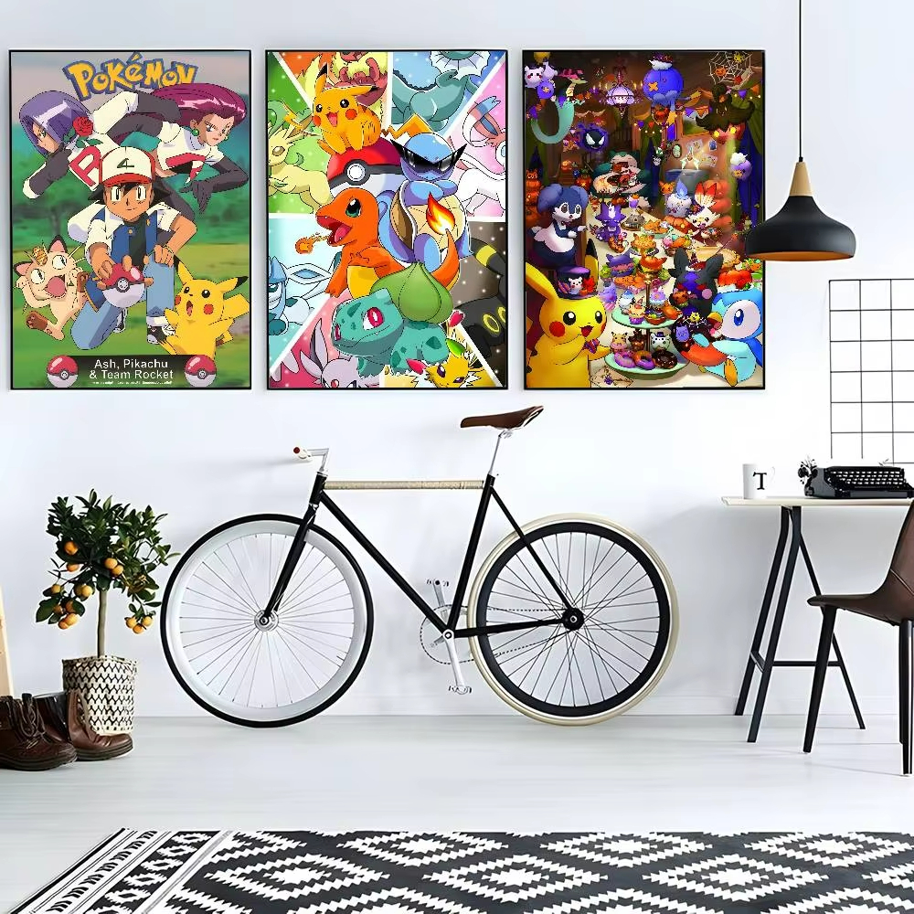 1pc frameless Cartoon Pokemon  - огляд і ціна Embroidery H&M