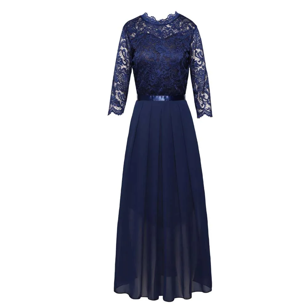 Elegant 3/4 Sleeve Lace Evenin - огляд і ціна Embroidery Class