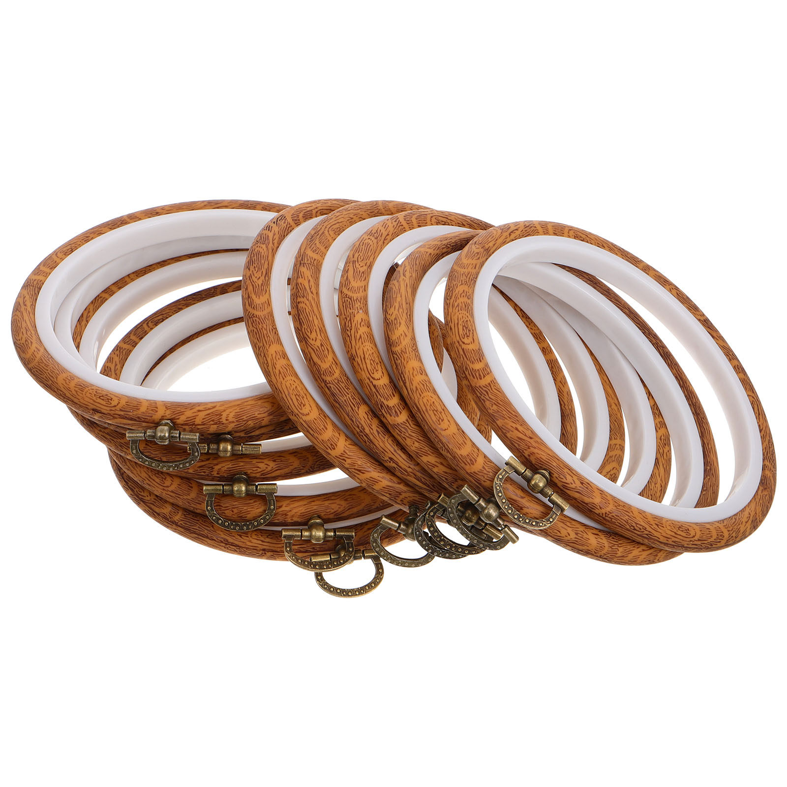 10Pcs Embroidery Hoops Cross S - огляд і ціна Embroidery Hoop Stand