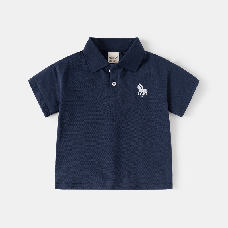 HoneyCherry Boys Polo Shirt Sh - огляд і ціна Embroidery Design Logo