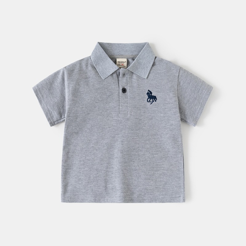 HoneyCherry Boys Polo Shirt Sh - огляд і ціна Embroidery Design Logo