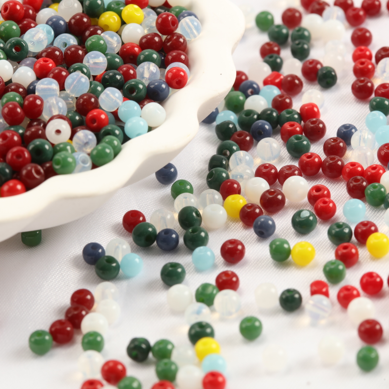 Mixed Color Glass Round Seed B - огляд і ціна Embroidery Glass Beads